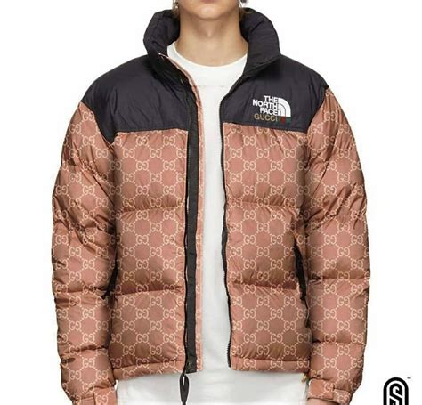 gucci x north face collaboration|Gucci north face hoodie brown.